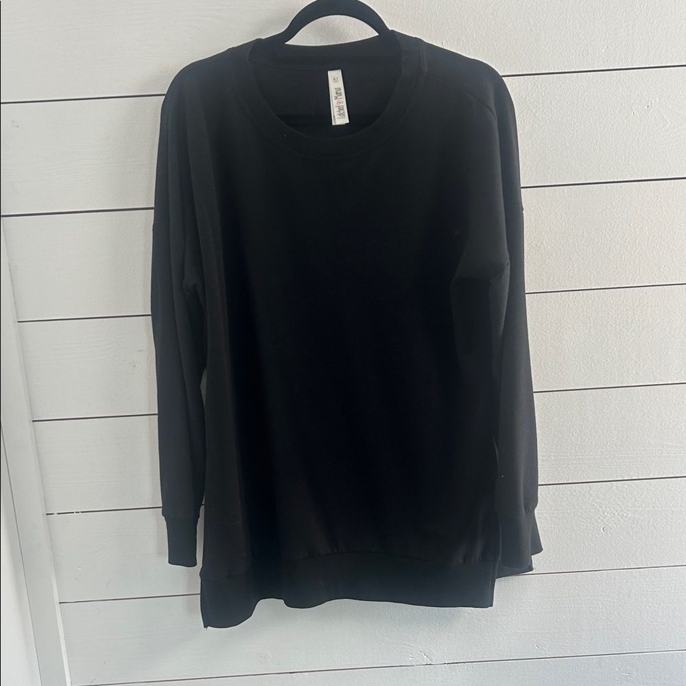 Latched Mama Black Sweatshirt